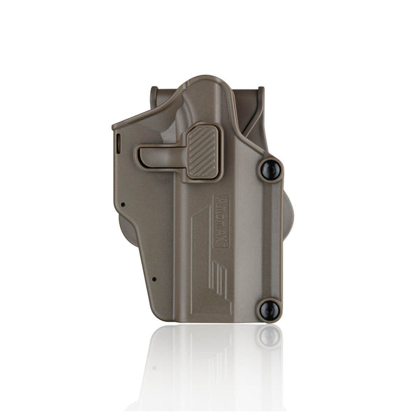 Amomax Per-Fit Adjustable Multi-Fit Paddle Holster – Right Hand FDE | Amomax