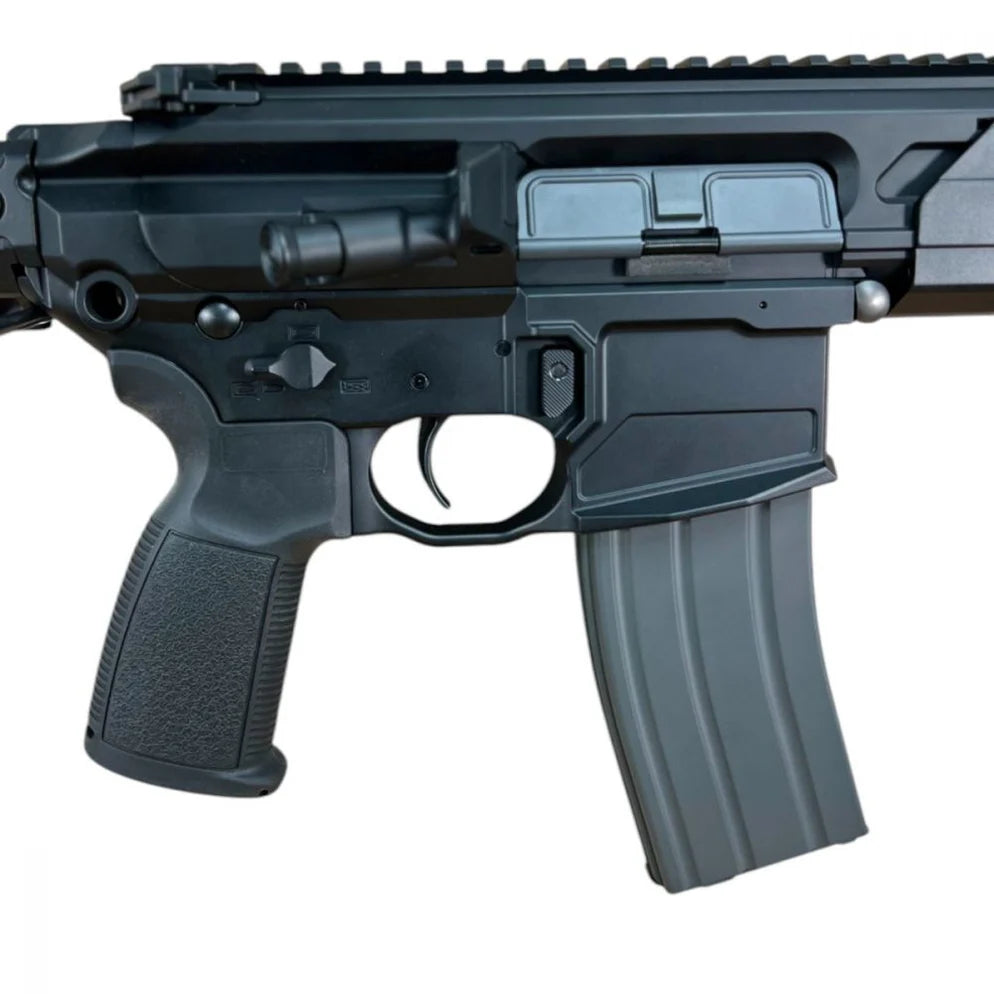 Salvo Precision MCX Virtus 11.5” MWS Gas Blowback Airsoft Rifle – Black