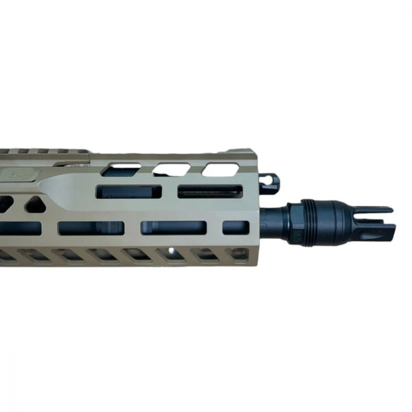 Salvo Precision MCX Spear LT CSAW 10.5” Airsoft Gas Blowback Rifle – Tan