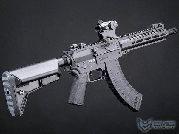 EMG CMMG Licensed MK47 Ver. 2 Airsoft AEG Airsoft Rifle w/ CYMA Platinum QBS Gearbox (SBR Model) | EMG