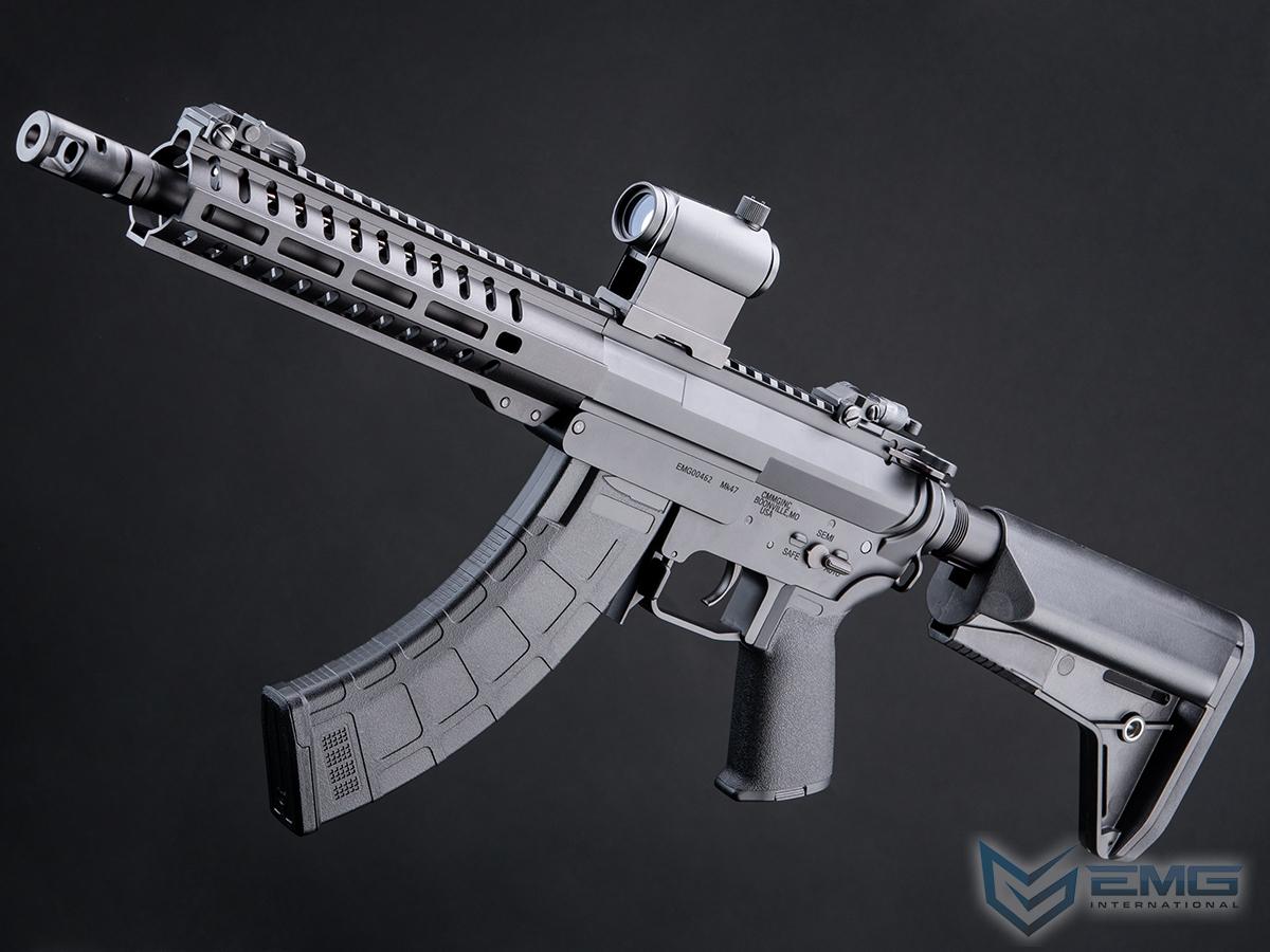 EMG CMMG Licensed MK47 Ver. 2 Airsoft AEG Airsoft Rifle w/ CYMA Platinum QBS Gearbox (SBR Model) | EMG