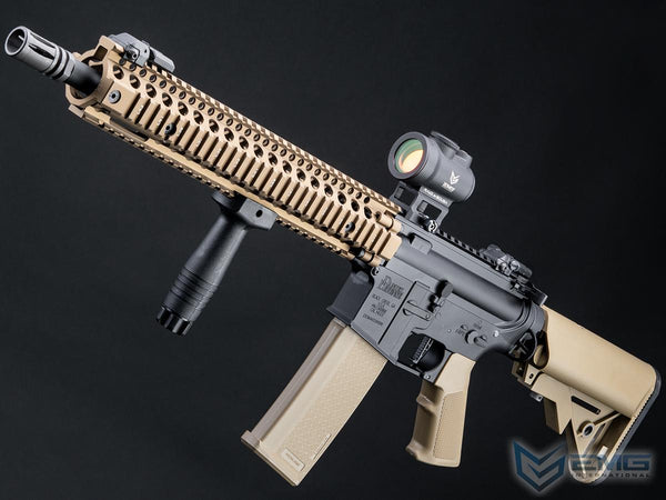 EMG Helios Daniel Defense Licensed M4A1 Carbine EDGE 2.0 Airsoft AEG Rifle – Two Tone w/ GATE ASTER
