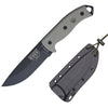 ESEE 5P-E Fixed Blade Survival Knife w/ G10 Handle & Kydex Sheath – 1095 Carbon Steel