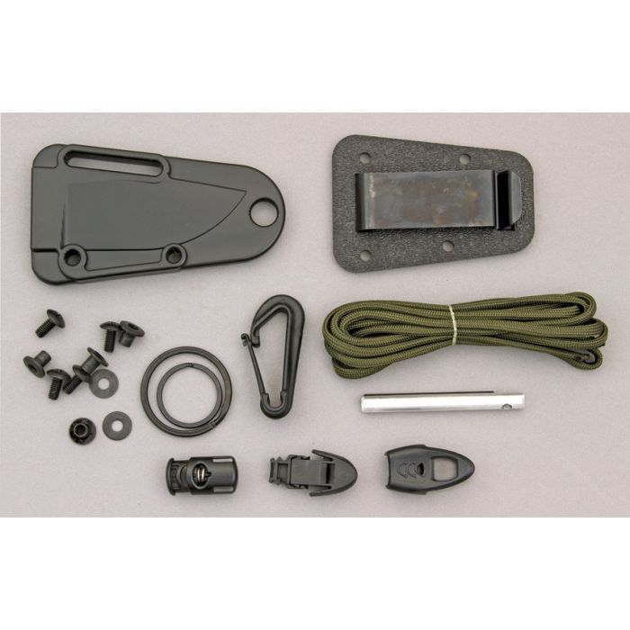 ESEE IZULA II Fixed Blade Knife w/ Kit – 1095 High Carbon Steel Desert Tan Handle | ESEE