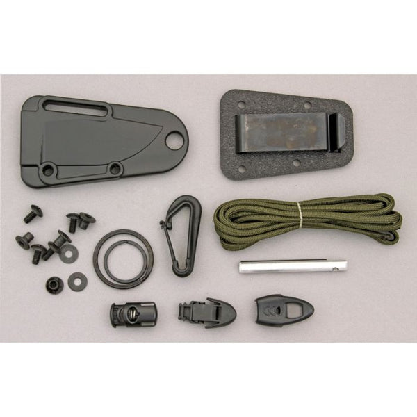 ESEE IZULA II Fixed Blade Knife w/ Kit – 1095 High Carbon Steel Desert Tan Handle | ESEE