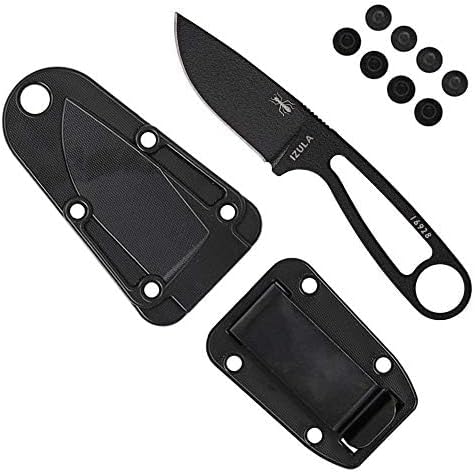 Esee Izula Fixed Blade Knife w/ Molded Sheath – 1095 Carbon Steel IZULA-B