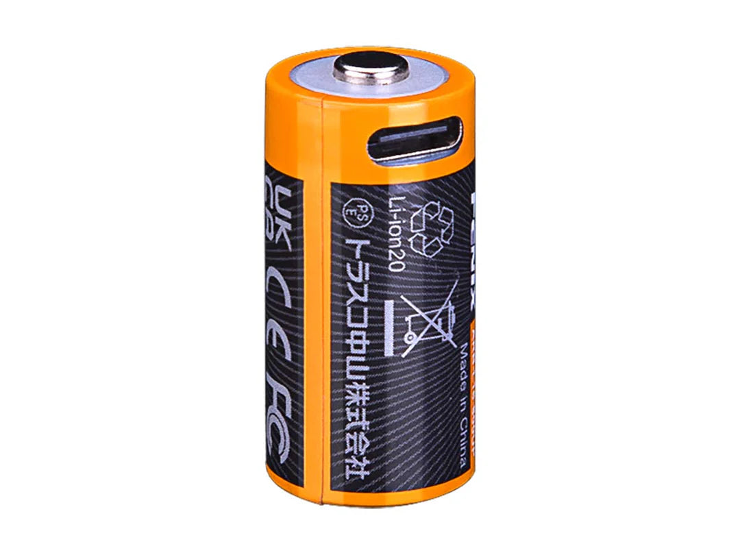 Fenix ARB-L16-800UP Built-in USB-C Rechargeable 16340 Battery