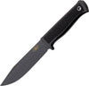Fallkniven S1 Forest Knife Fixed Blade – Black Laminated VG10 w/ Zytel Sheath