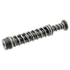 Gunday CNC Steel Recoil Spring Guide Rod w/ 145% Enhanced Spring Set for GHK Glock 45 MOS