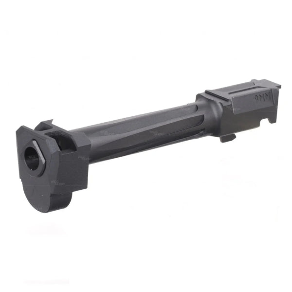 Gunday R Style Aluminum Outer Barrel with Compensator for Umarex/VFC Glock 17 Gen 5- Black