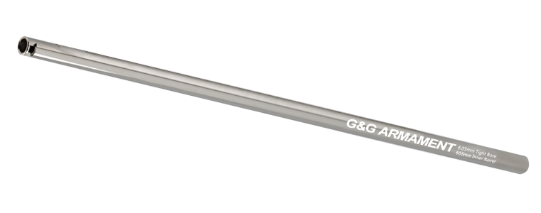 G&G 6.03mm Tight Bore AEG Nickel Plated Airsoft Inner Barrel – 275mm | G&G