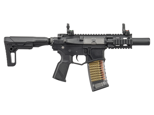 G&G CM16 GMS SBR M4 AEG Rifle w/ GATE Aster