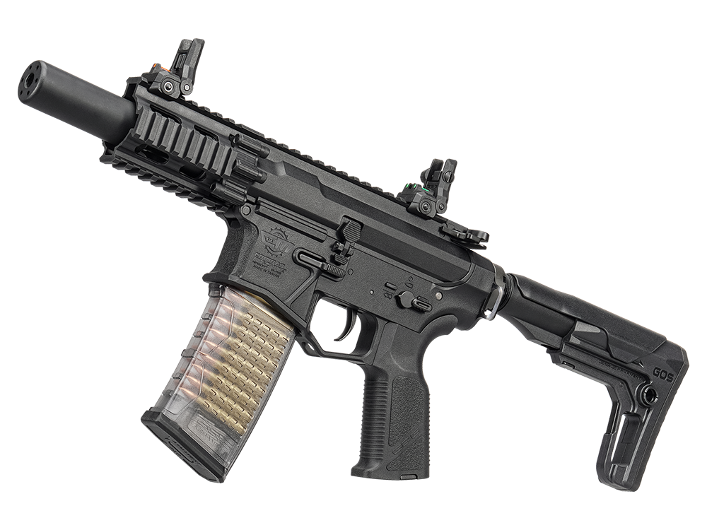 G&G CM16 GMS SBR M4 AEG Rifle w/ GATE Aster