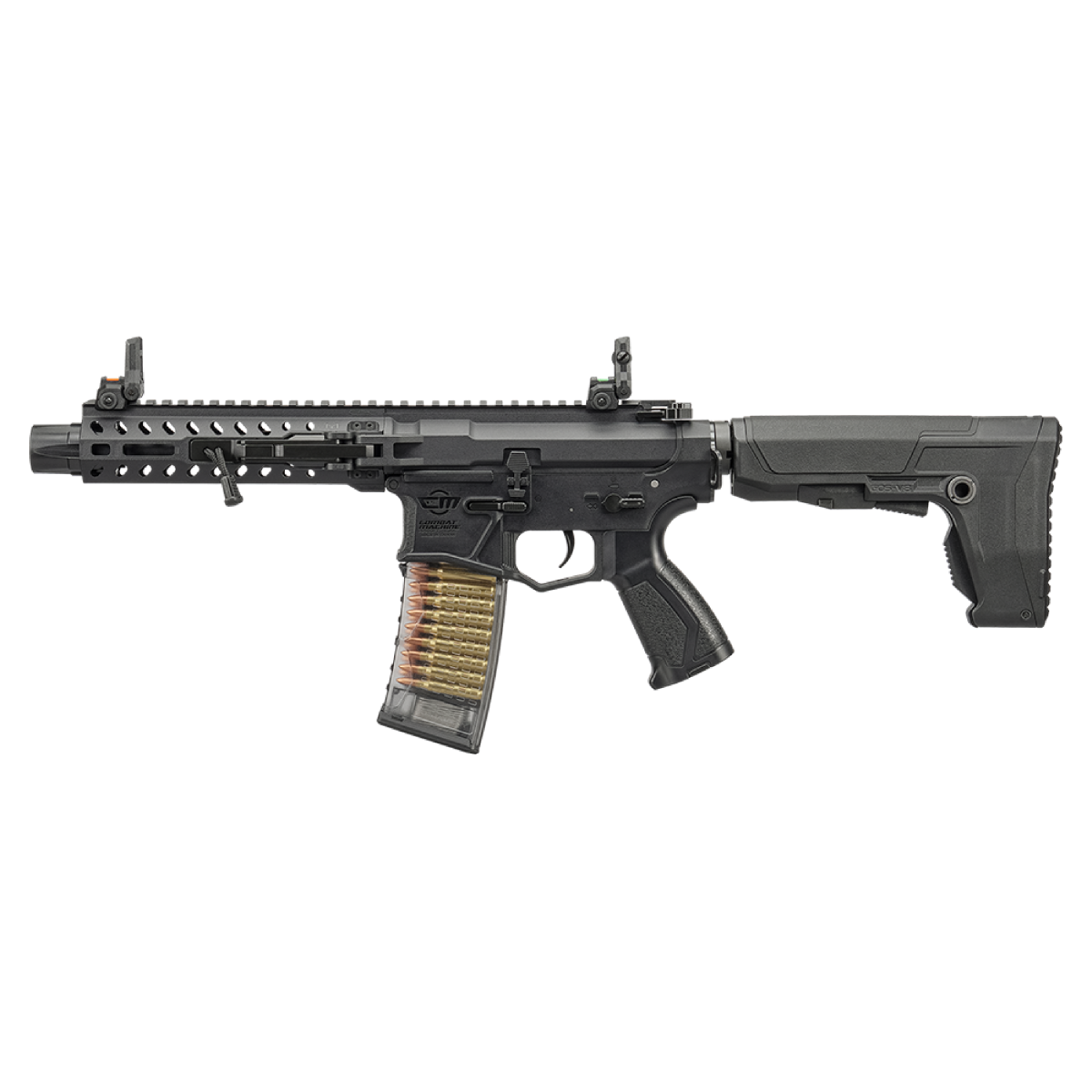 G&G CM16 GMS Striker Folding M4 AEG Rifle w/ GATE Aster ETU