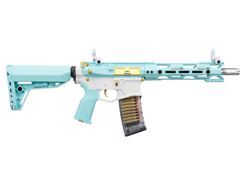 G&G CM16 Batto Stealth 556 Airsoft M4 AEG Rifle - Macaron Blue