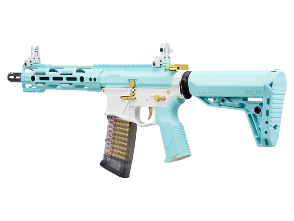 G&G CM16 Batto Stealth 556 Airsoft M4 AEG Rifle - Macaron Blue