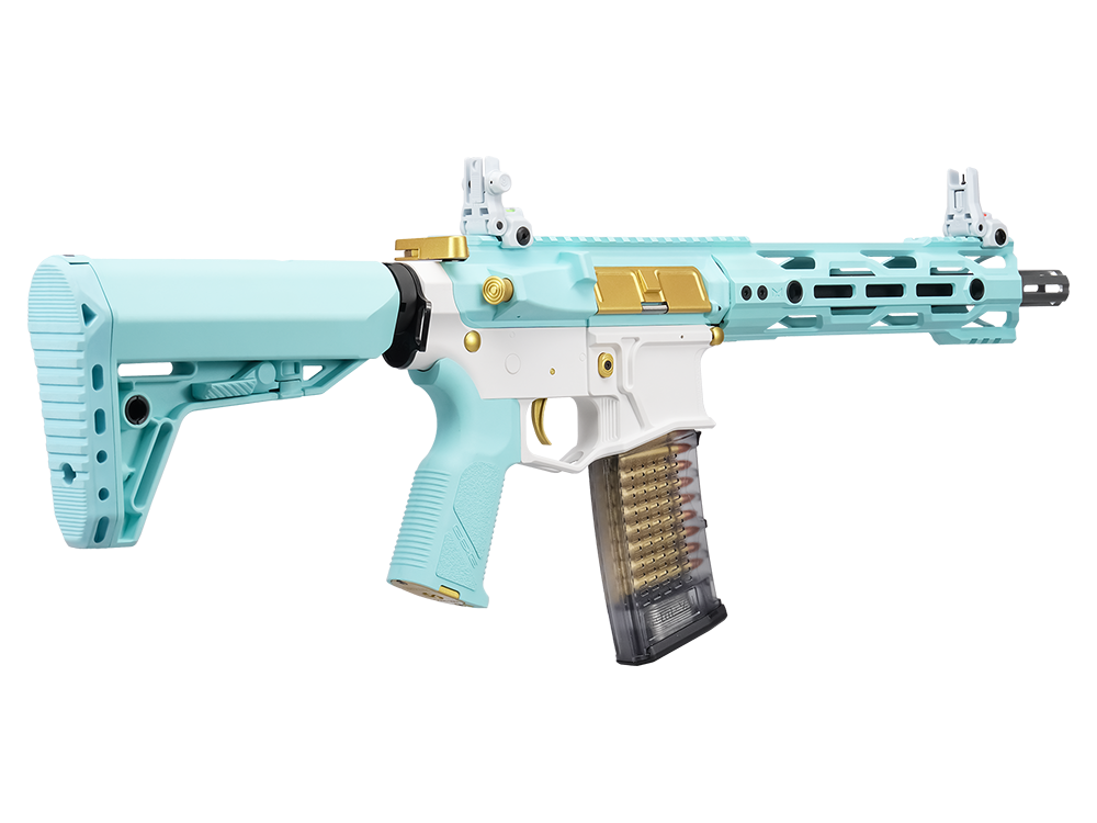 G&G CM16 Batto Stealth 556 Airsoft M4 AEG Rifle - Macaron Blue
