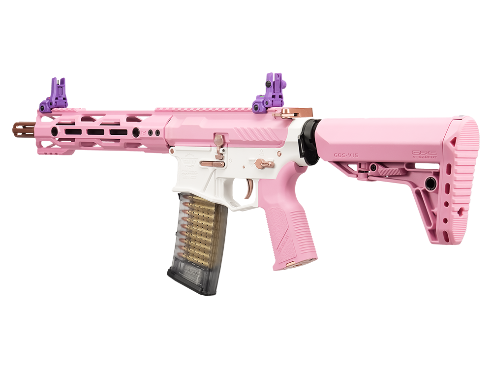 G&G CM16 Batto Stealth 556 Airsoft M4 AEG Rifle - Pink