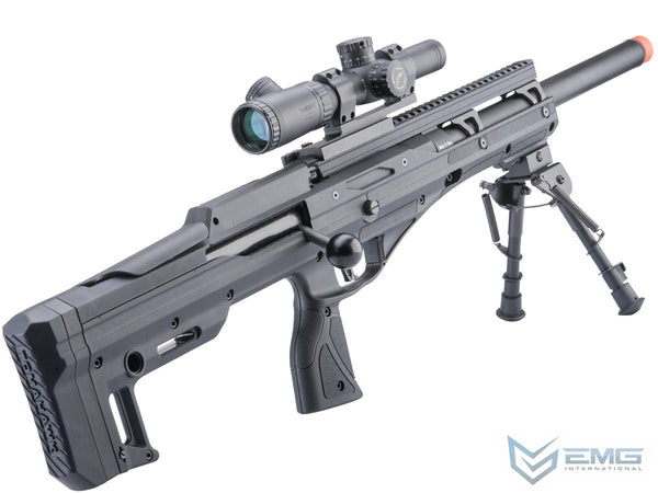 EMG x ICS CXP Tomahawk Bolt Action Airsoft Sniper Rifle – Black | Spades Tactical