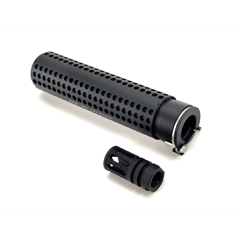 KAC M4QD Style QD Mock Suppressor w/ Flash Hider – Black