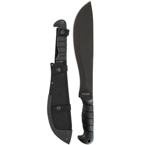 Ka-Bar 1248 Cutlass Machete w/ Sheath (Leather/Cordura)
