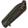Ka-Bar Mark 98 Flipper Folding Knife – Brown G10 Handle