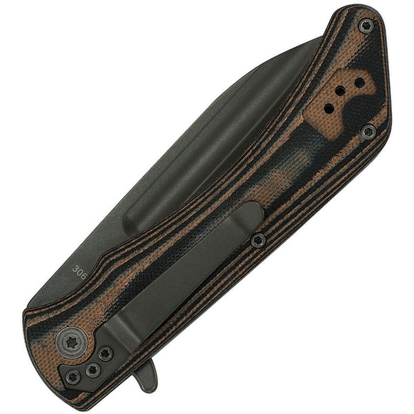 Ka-Bar Mark 98 Flipper Folding Knife – Brown G10 Handle | Ka-Bar