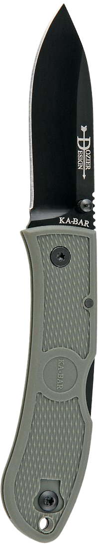 Ka-Bar 4062FG Dozier Hunter Folding Knife – Foliage Green Handle | Ka-Bar