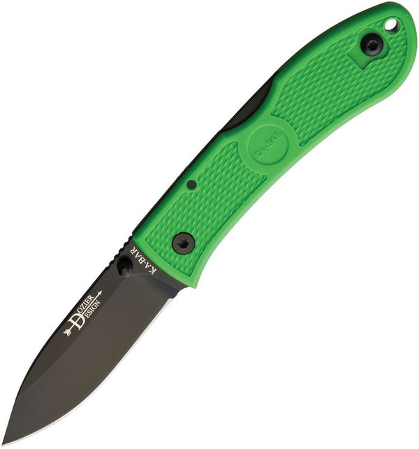 Ka-Bar Dozier Folding Hunter Knife – Kelly Green Lockback | Ka-Bar