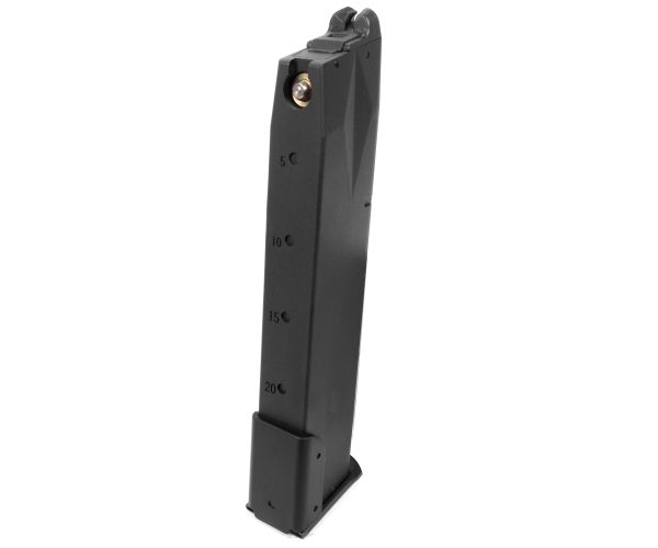 KWA M9 PTP & M93R 32rds Green Gas Magazine | KWA