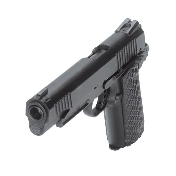 KWC M1911 A1 Tac Full Metal Airsoft CO2 Blowback Pistol – Black | KWC