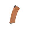 LCT PK-249 Airsoft AK74 Midcap 130rds Magazine – Orange