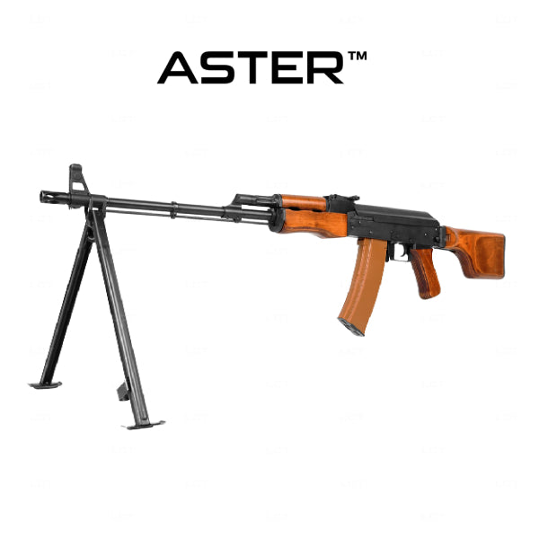 LCT RPKS74 Airsoft AK AEG LMG w/ Gate Aster