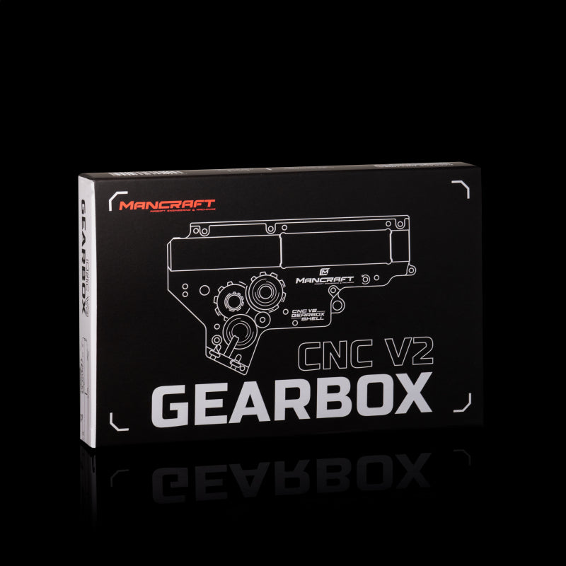 Mancraft CNC 7075 T6 Aluminum V2 Gearbox Shell w/ 8mm Bearing Slots – Gold