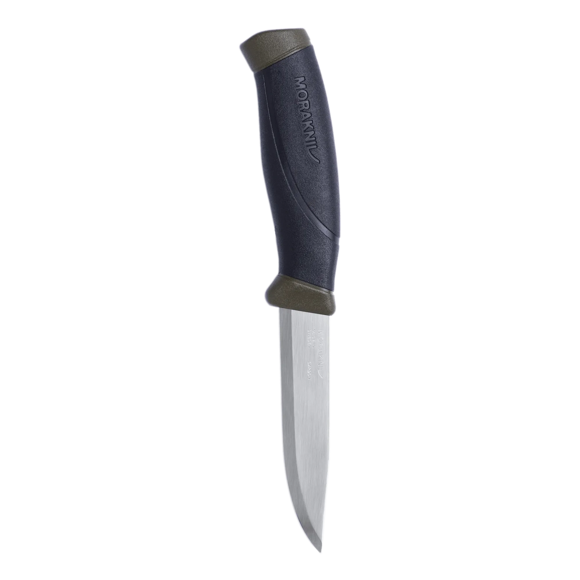 Morakniv 12216 Companion (C) Fixed Blade Survival Knife w/ C100S German Carbon Steel - Military Green