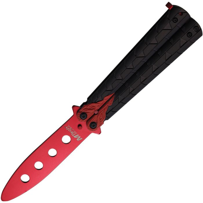 Butterfly Knife/Bali-Song Unsharpened Trainer - Red | Mtech USA