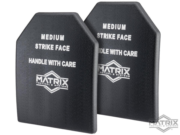 Matrix Tactical Systems Dummy Polymer SAPI Plate Set – Medium | Matrix