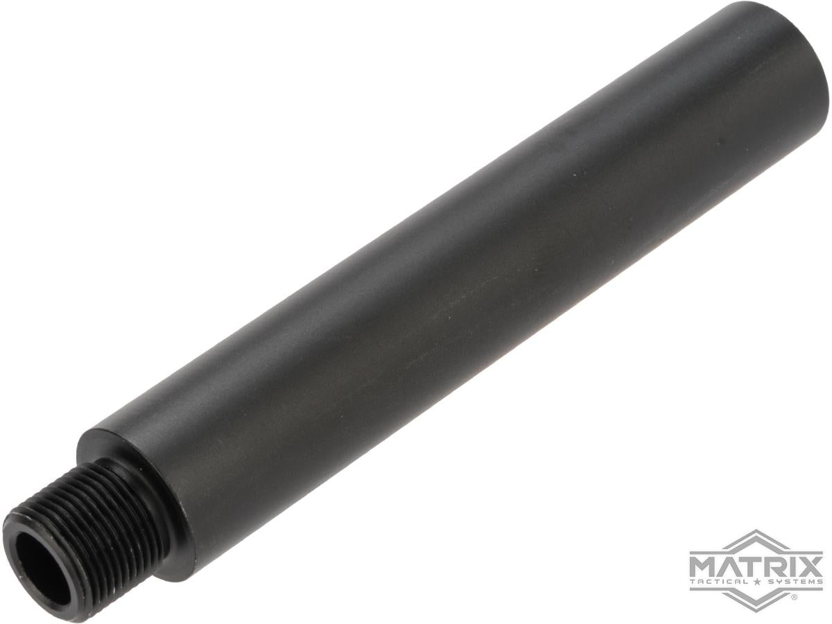 Matrix Airsoft Barrel Thread Adaptor/Barrel Extension – 14mm CCW (4” L