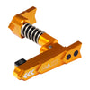 Maxx CNC Aluminum Advanced Magazine Release – Style A Dark Earth/Gold