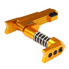 Maxx CNC Aluminum Advanced Magazine Release – Style A Dark Earth/Gold