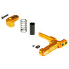 Maxx CNC Aluminum Advanced Magazine Release – Style B Dark Earth/Gold
