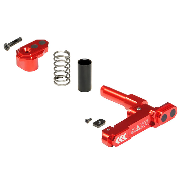 Maxx CNC Aluminum Advanced Magazine Release – Style B Red
