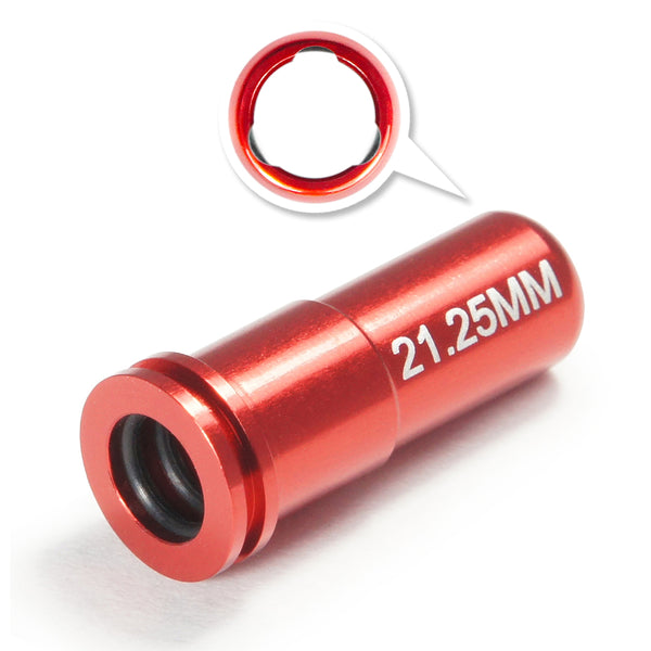 Maxx CNC Aluminum Double O-ring Air Seal Nozzle for Airsoft AEG – 21.25mm
