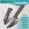 North Mountain Blade 2406-BKSK Chop 2 Folding Knife w/ Snake Skin G-10 Handle - SAN MAI SLD-Magic Steel | North Mountain Blades
