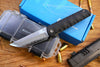 North Mountain Blade 2411-BK Chop Plus Kick-Stop Flipper Folding knife w/ SLD-Magic San Mai Steel – Black G10 Handle
