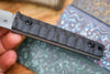 North Mountain Blade 2416-CF Chop Mini Fixed Blade Knife w/ Black Carbon Fiber Handle & Kydex Sheath - SAN MAI SLD-Magic Steel