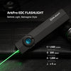 Olight ArkPro Flat EDC Flashlight w/ Laser & UV – 1500 Lumens, Matte Black
