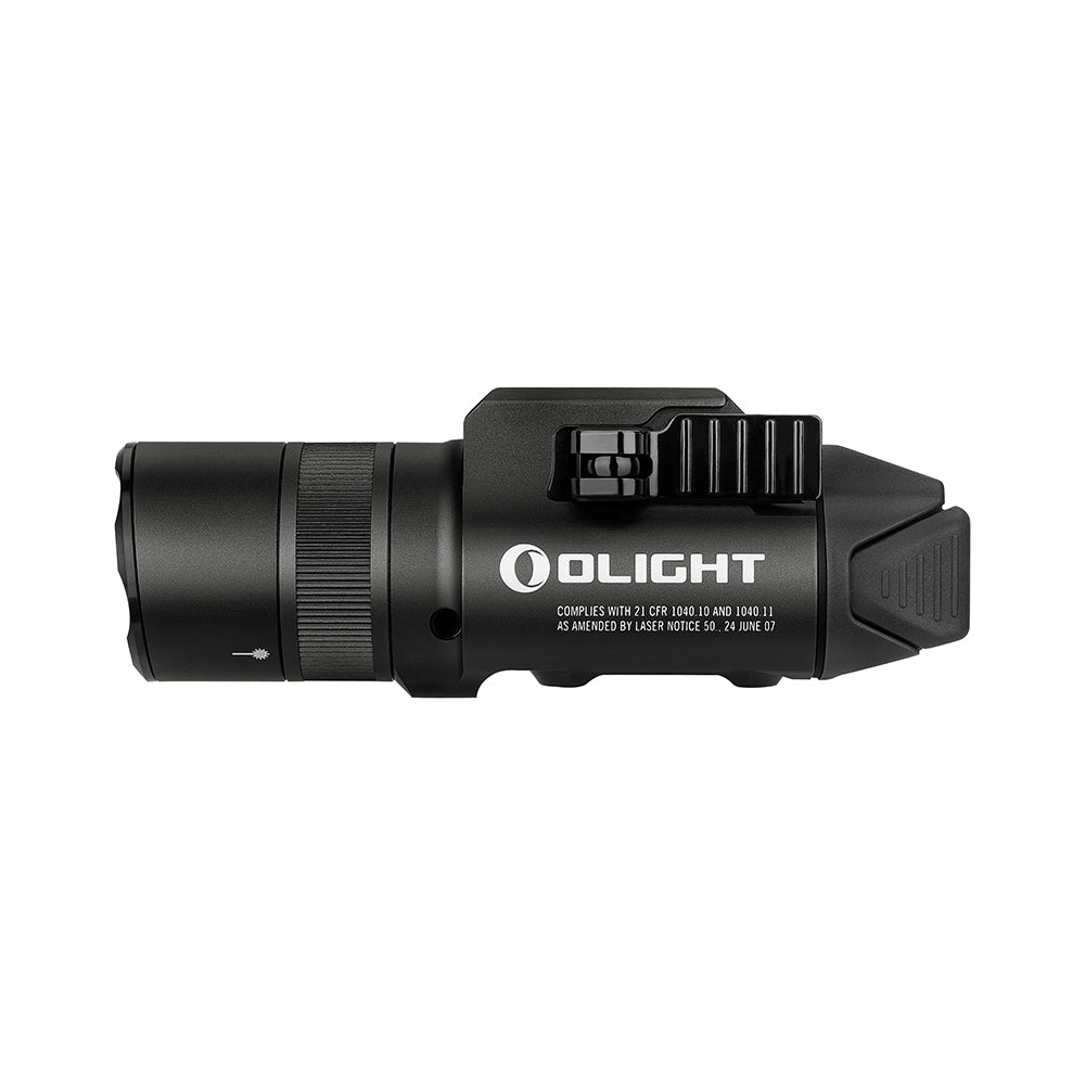 Olight Baldr Pro R 1350 Lumens Rechargeable Pistol Flashlight w/ Green Laser – Black
