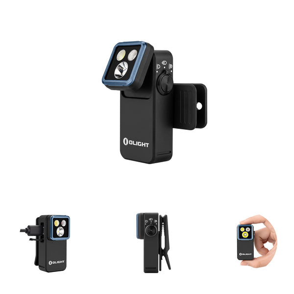 Olight O-Clip 2 Pro EDC Clip Flashlight w/ 530 Lumens Floodlight & Spotlight - Black