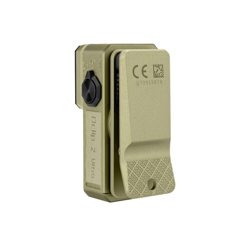 Olight O-Clip 2 Ultra Clip Light w/ Flood Light, Spot Light, UV & Red Light - Olive Green